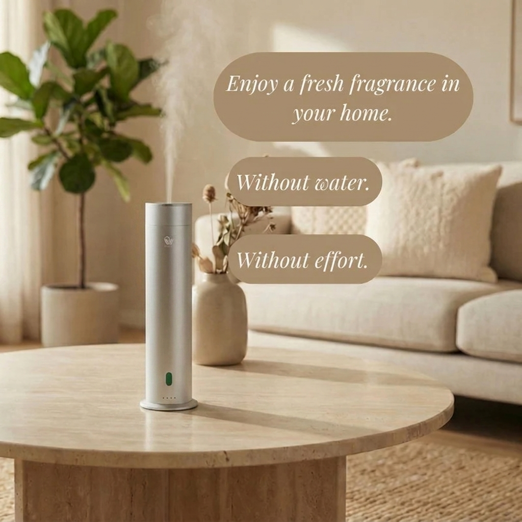Pure One Waterloze Geurdiffuser & 3 Geuroliën (3x120ml)
